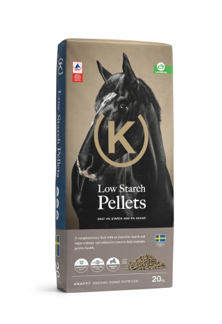 Pasza konie wrzodowe KRAFFT LowStarchPellets 20kg