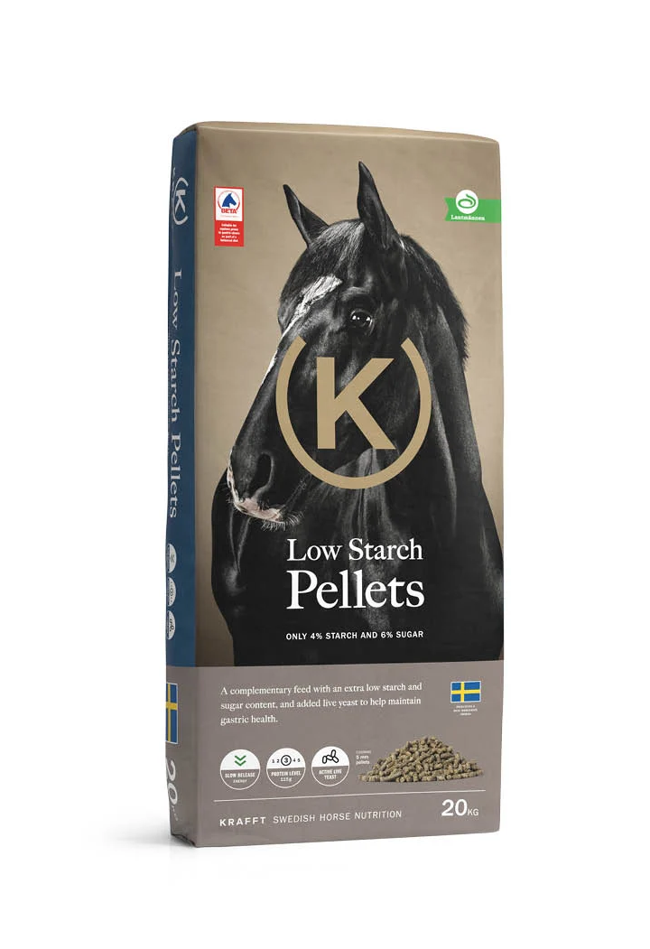 Pasza konie wrzodowe KRAFFT LowStarchPellets 20kg