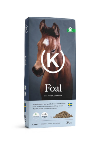 Pasza dla źrebiąt KRAFFT Foal pelet 20kg