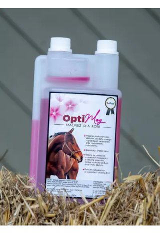 Suplement OptiMag magnez+b12 dla koni 1l