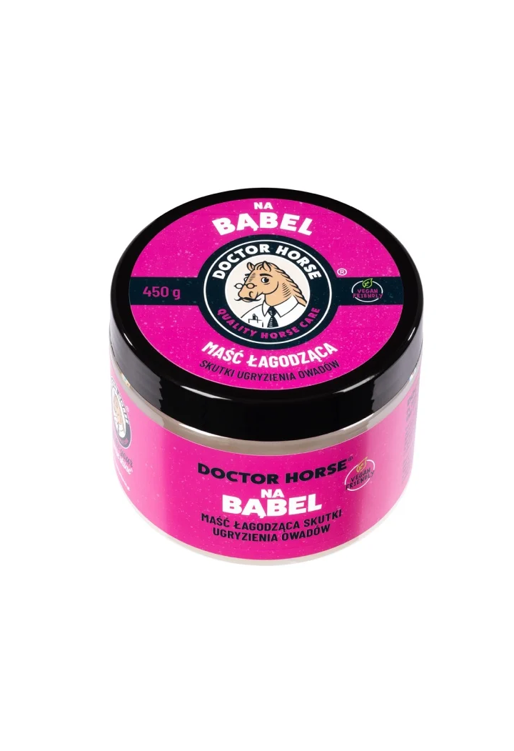 Maść łagodząca ugryz. DOCTORHORSE Na Bąbel 450g