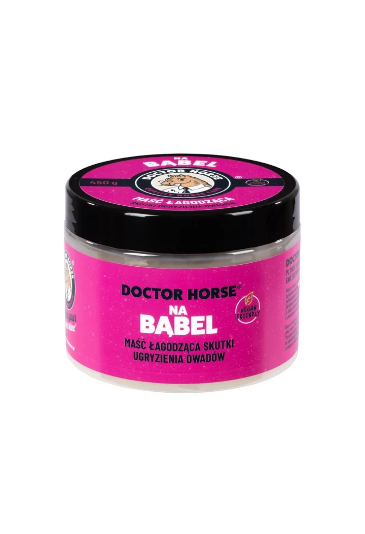 Maść łagodząca ugryz. DOCTORHORSE Na Bąbel 450g