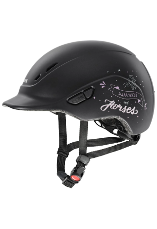 Kask UVEX Kidoxx happyhorse black XXXS (49-54)