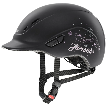 Kask UVEX Kidoxx happyhorse black XXXS (49-54)