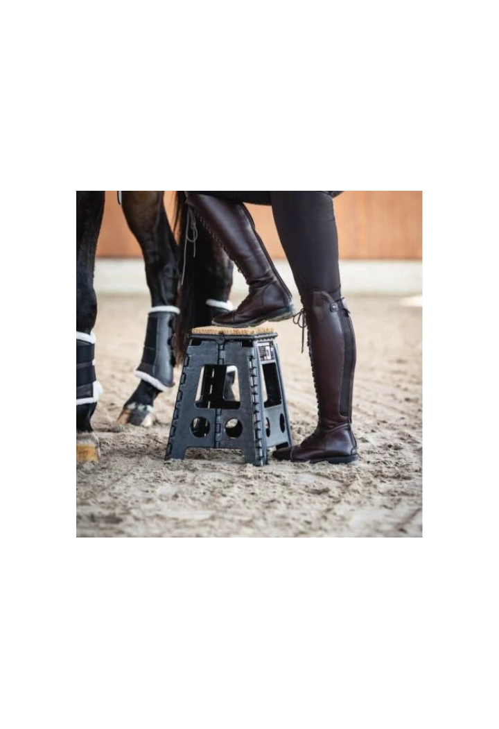 Składany stołek HKM z wycieraczką