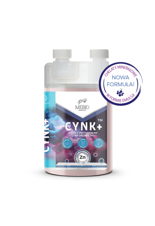 Suplement MEBIO Cynk+ 1l