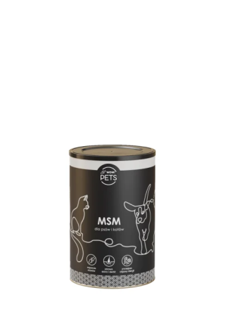 Suplement dla psów i kotów WOW!PETS MSM 200g