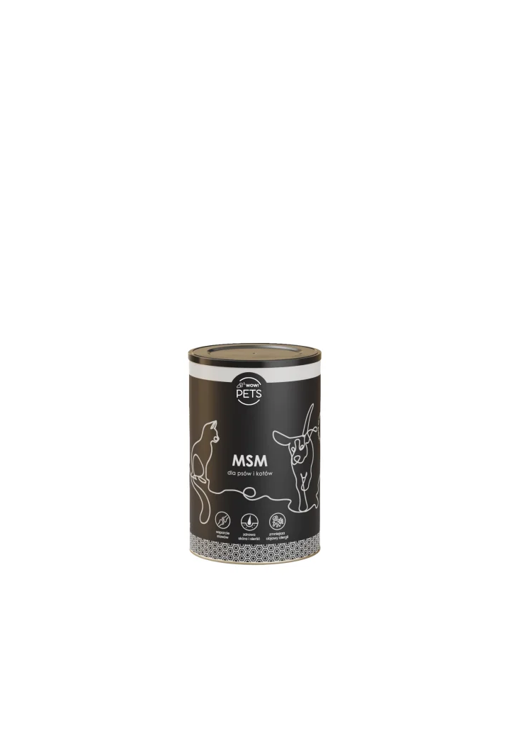 Suplement dla psów i kotów WOW!PETS MSM 200g