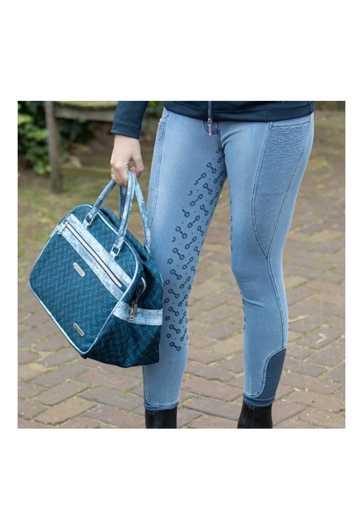 Bryczesy HH JustRideRetroFullGrip 25AW