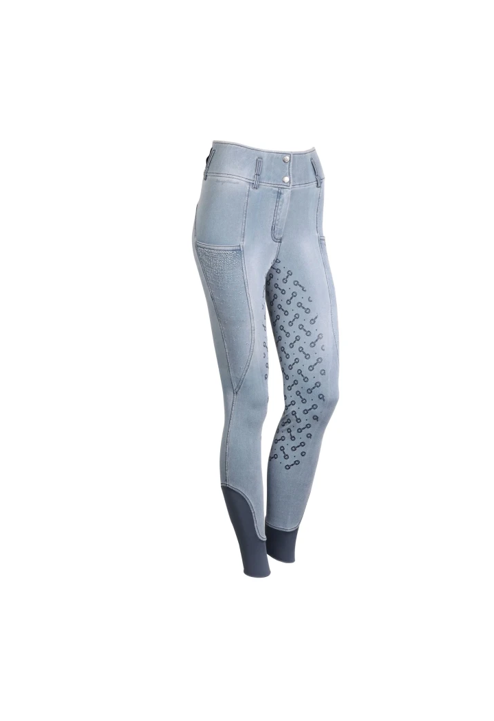 Bryczesy HH JustRideRetroFullGrip 25AW