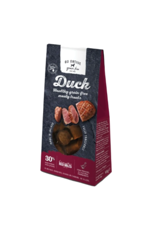Smaczki dla psa GO NATIVE Essential duck 100g