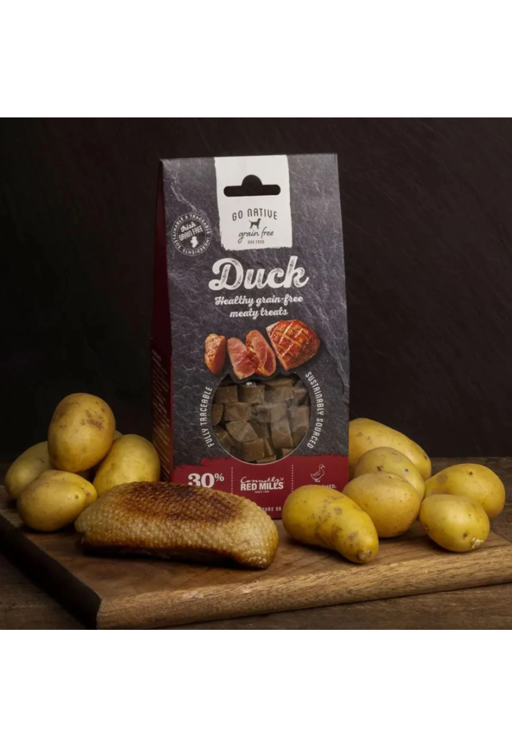 Smaczki dla psa GO NATIVE Essential duck 100g