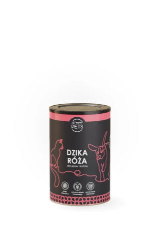 Suplement dla psów i kotów WOW!PETS DzikaRóża 200g