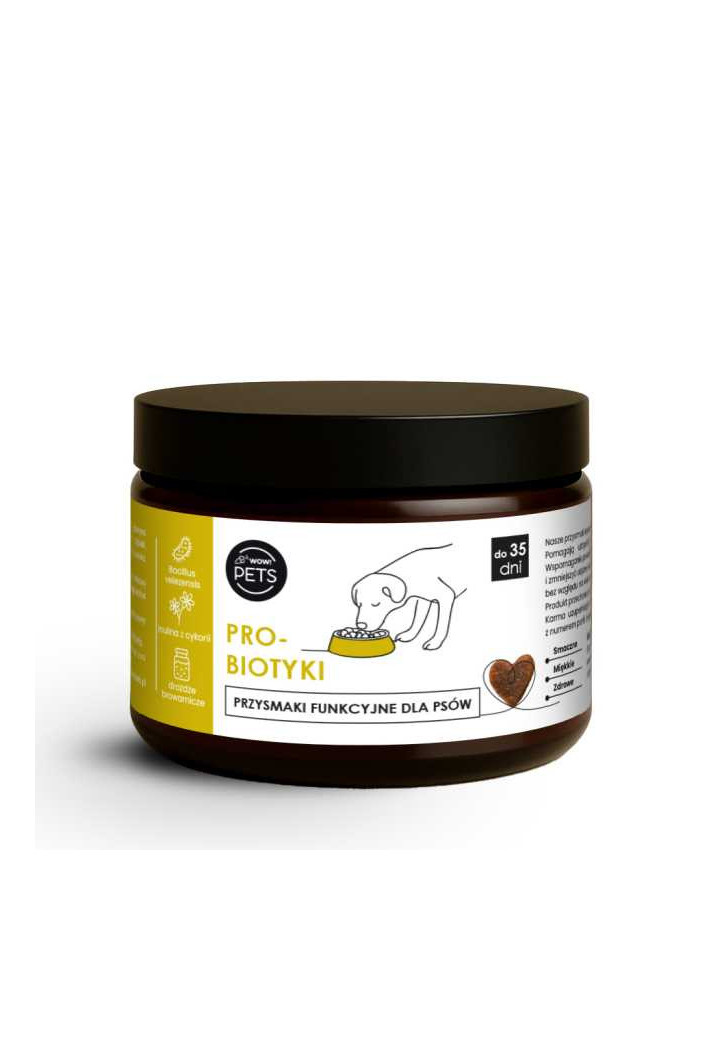 Probiotyk dla Psów WOW!PETS WFormieSmaczków 100g
