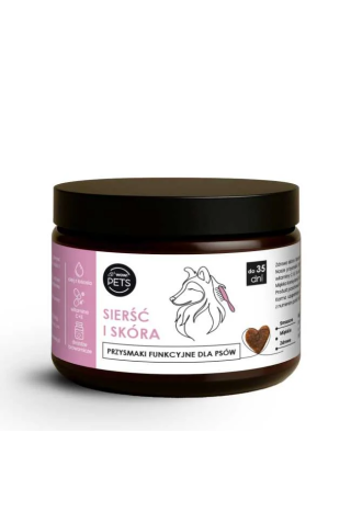 PrzysmakiFunkcyjne WOW!PETS DlaPsów Sierść 100g