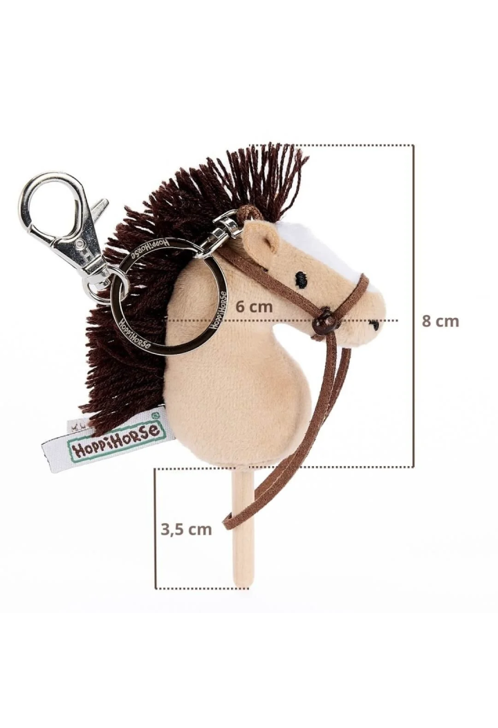Breloczek HoppiHorse HobbyHorse beige 12cm