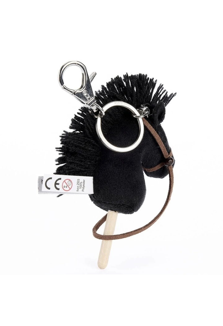 Breloczek HoppiHorse HobbyHorse black 12cm
