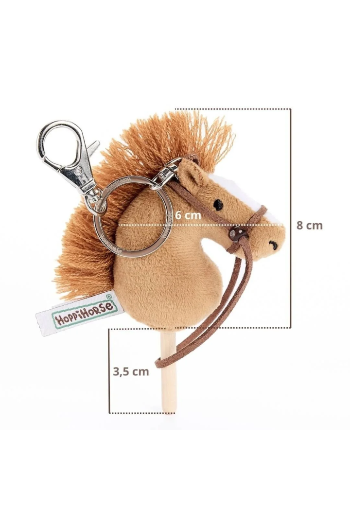 Breloczek HoppiHorse HobbyHorse chestnut 12cm