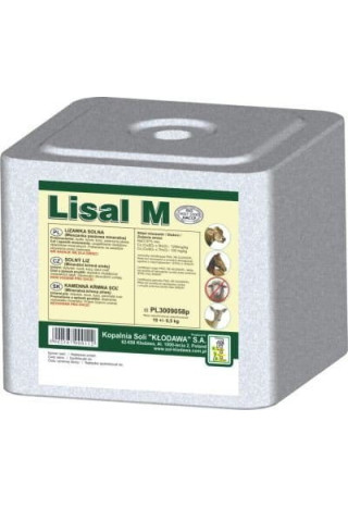 Lizawka solna LISAL M 10kg z mikroelementami