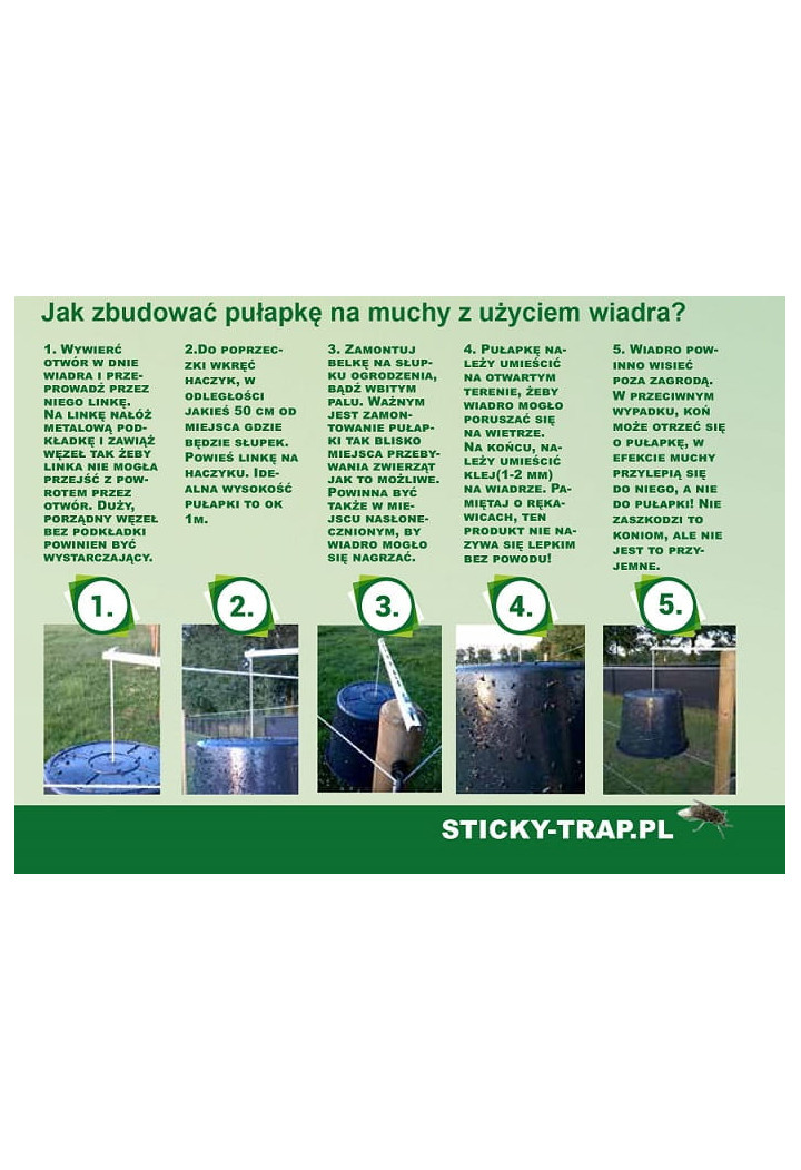 Lep na muchy STICKY-TRAP 500ml