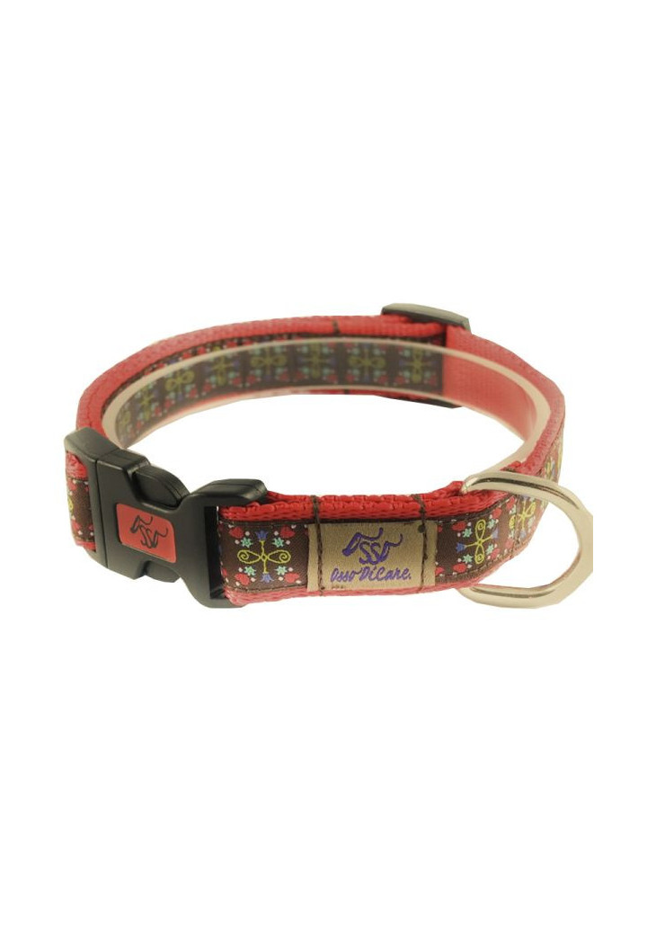 Obroża OSSODICANE 20mm hearts ornament