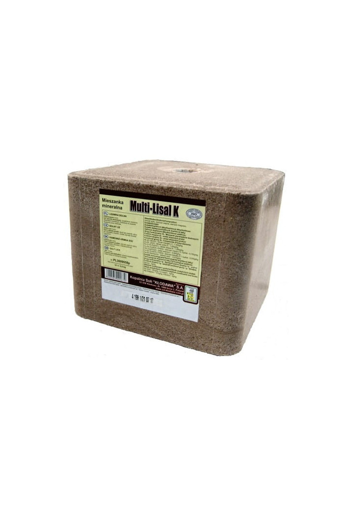 Lizawka solna LISAL K 10kg z mikroelementami