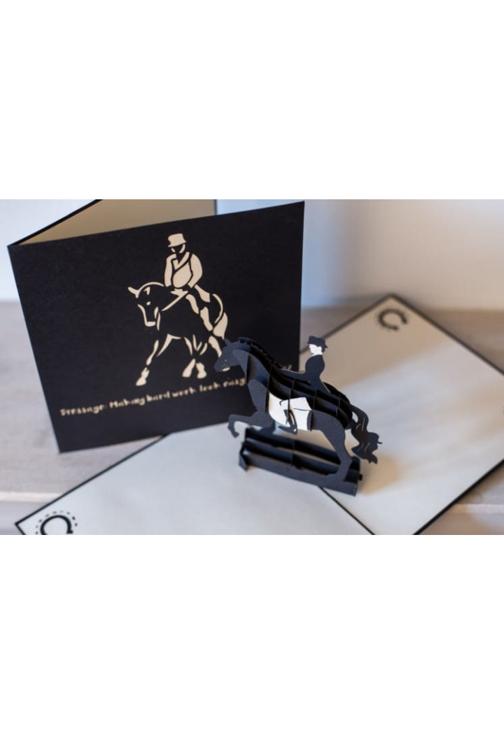 Kartka okolicznościowa CARDOLOGY Dressage