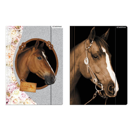 Teczka z gumką A4 STARPAK Sweet Horses
