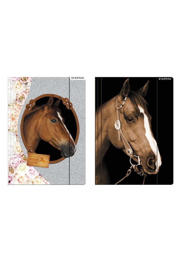 Teczka z gumką A4 STARPAK Sweet Horses