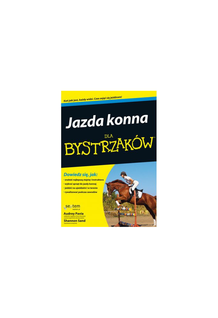 Książka "Jazda konna dla bystrzaków"