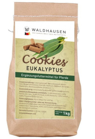 Przysmak dla koni WALDHAUSEN Cookies eukalypt 1kg
