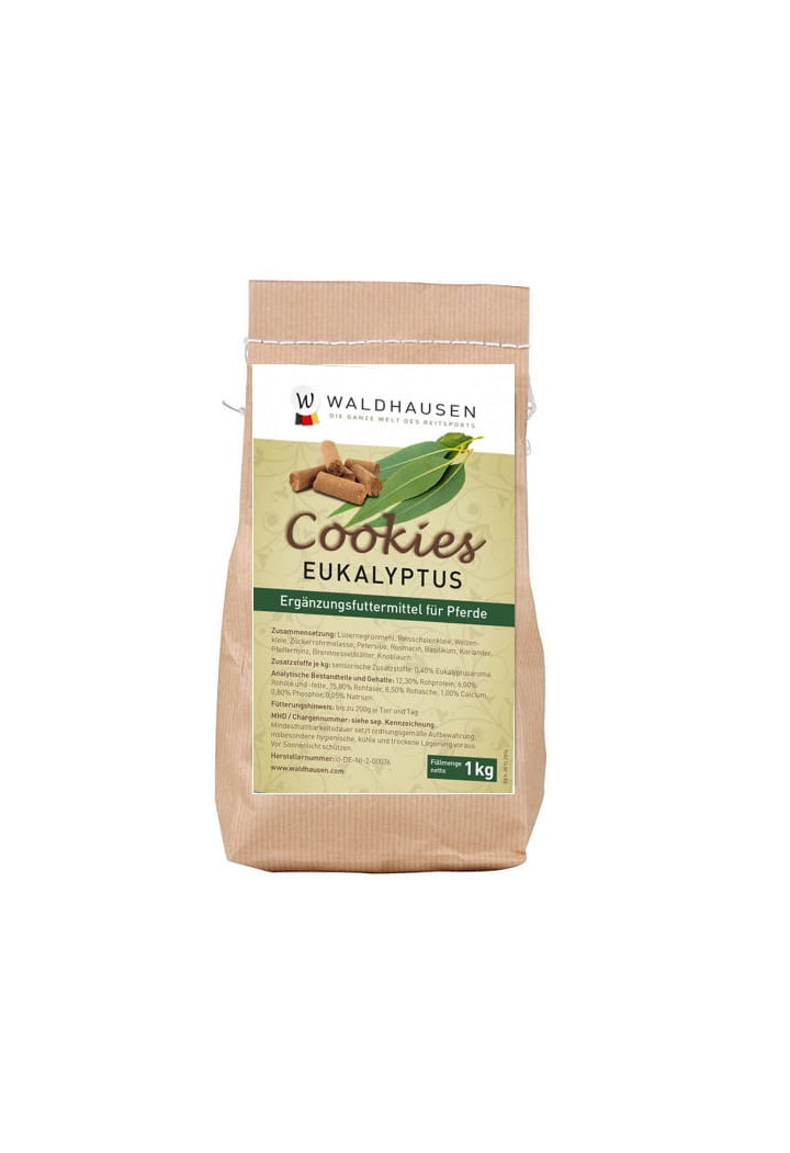 Przysmak dla koni WALDHAUSEN Cookies eukalypt 1kg