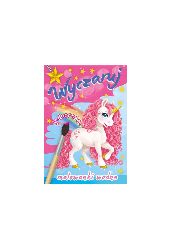 Malowanka wodna A4 Wyczaruj Jednorożce