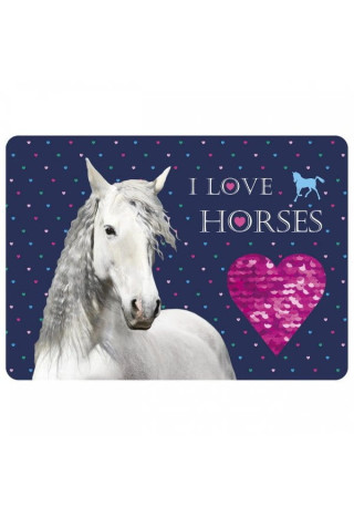 Mata na stół DERFORM I Love Horses 290x400