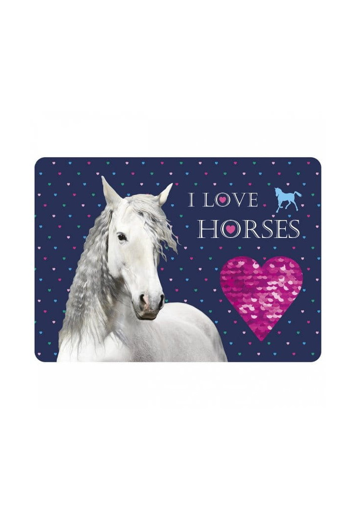 Mata na stół DERFORM I Love Horses 290x400