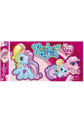 Dekoracja ścienna STICKERBOO 236501 Rainbow Dash