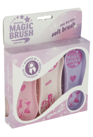 Szczotki MAGIC BRUSH Starlight +soft komplet