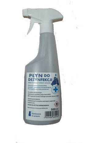 Płyn do dezynfekcji HIPPIKA spray 500ml