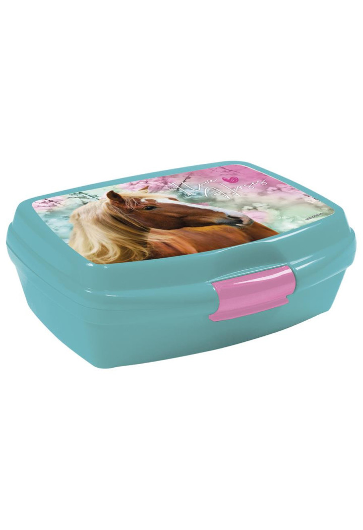 Pudełko na śniadanie DERFORM Love Horses