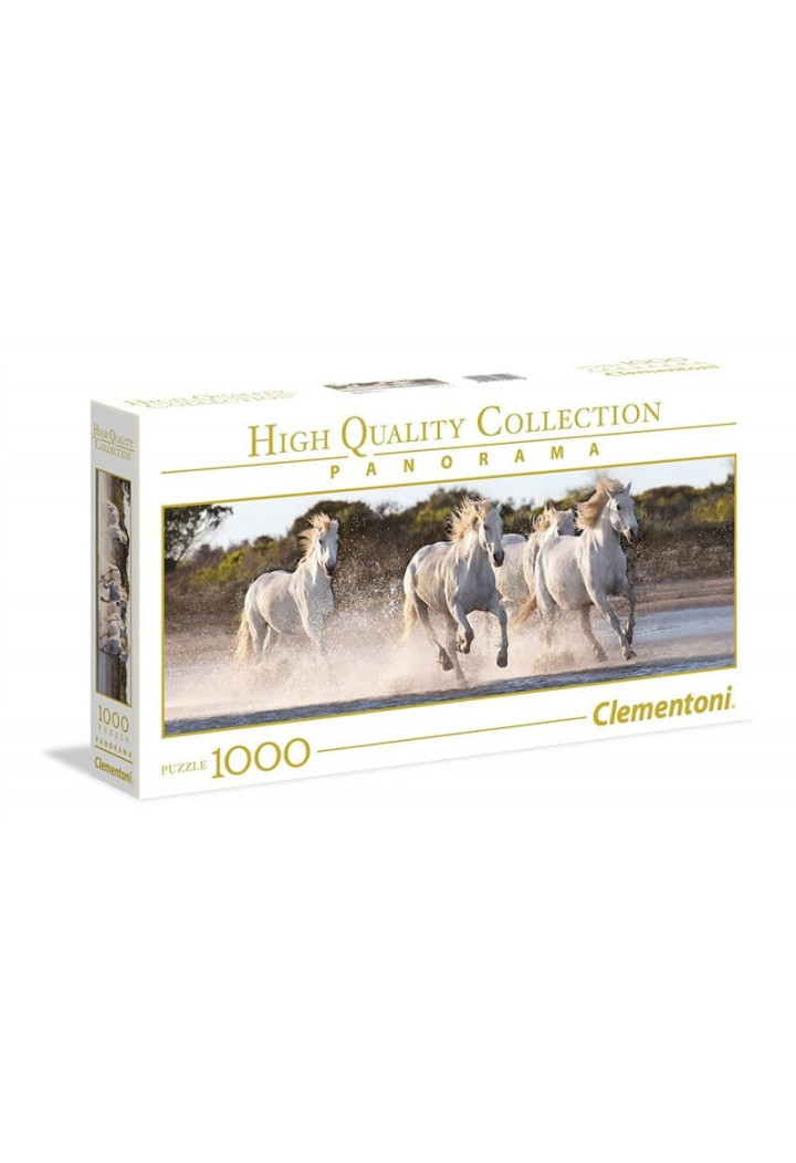 Puzzle CLEMENTONI Konie Panorama 1000 elementów