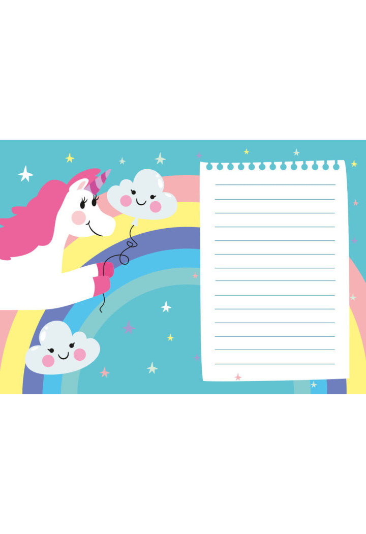 Kartka okolicznościowa HENRY Unicorn