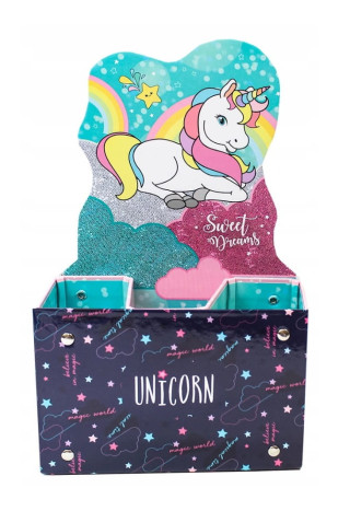 Pojemnik na długopisy DERFORM Unicorn