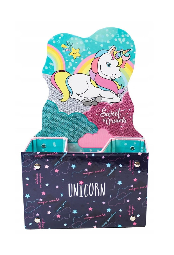 Pojemnik na długopisy DERFORM Unicorn