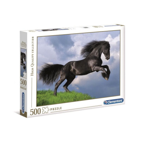Puzzle CLEMENTONI Black Horse 500 elementów