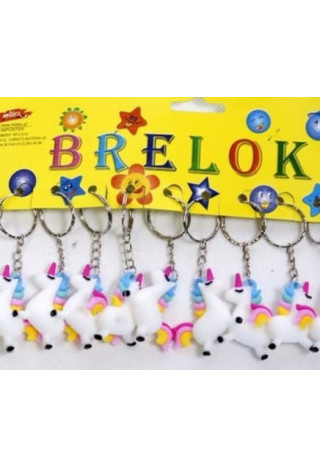 Brelok MIDEX Rainbow Unicorn 5cm