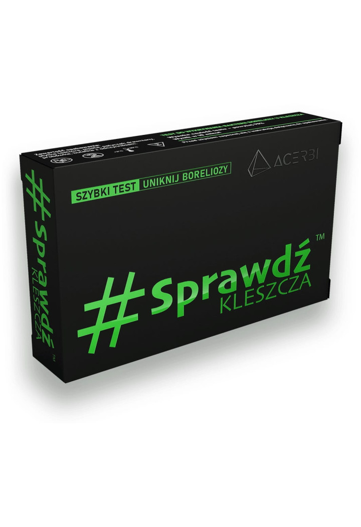 Test diagnostyczny ACERBI SprawdźKleszcza