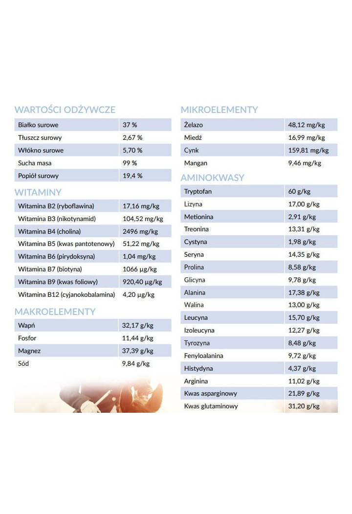 Suplement YARROWIA Equinox Calm uspokajający 1,5kg