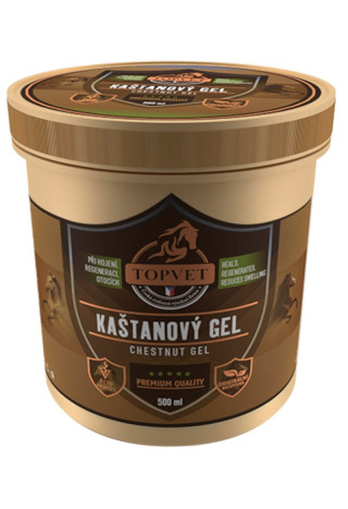 Żel regenerujący TOPVET kasztanowy 500ml