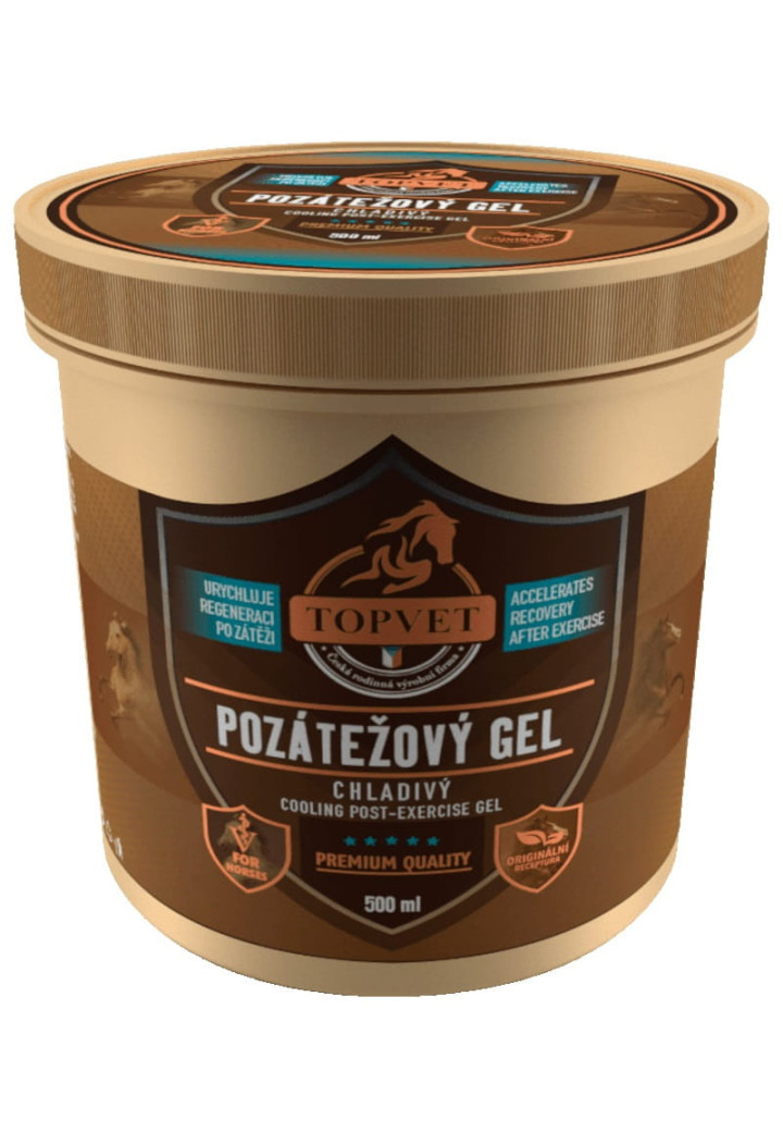 Żel chłodzący TOPVET po treningu 500ml