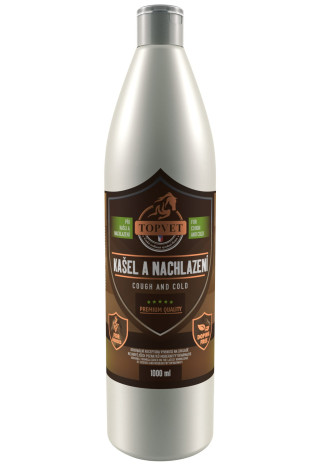 Syrop na kaszel i przeziębienie TOPVET 1000ml